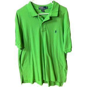 LAUREN Ralph Lauren Polo men's kelly green short sleeve polo shirt size XL